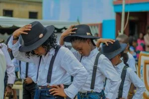 Happy students at HisGrace Schools